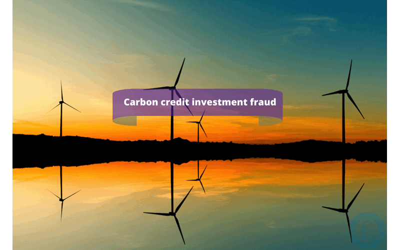 Money Savings Advice Carbon credit investment fraud