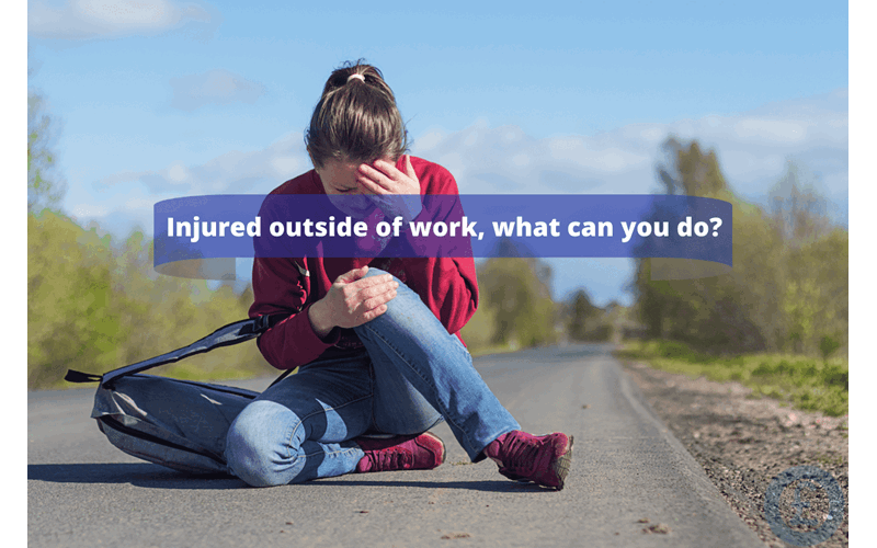 Money Savings Advice Injured outside of work, what can you do?