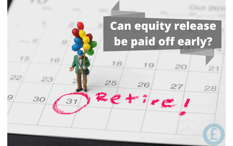 Money Advice Savings can Equity release be paid back early