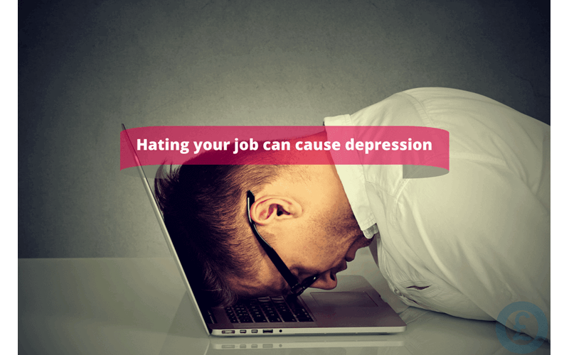 Money Savings Advice Hating your job can cause depression