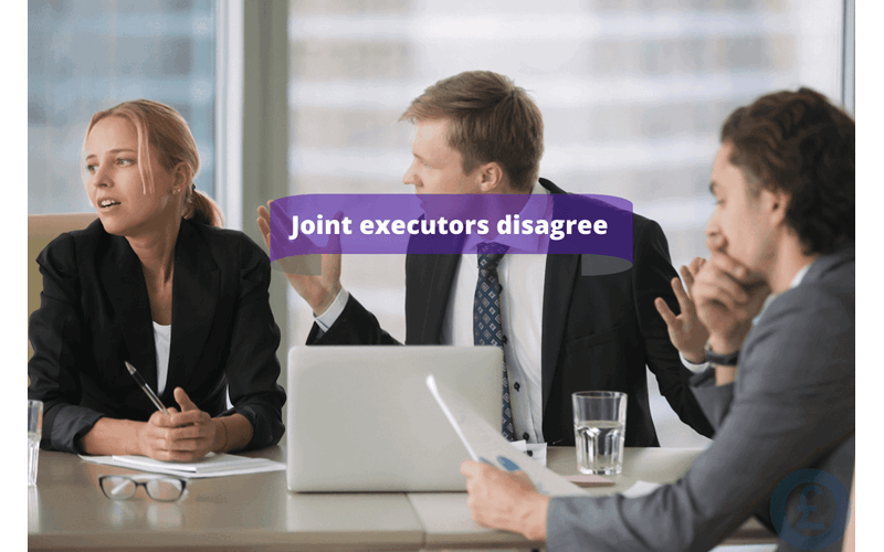 Money Savings Advice Joint executors disagree