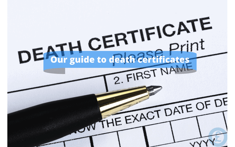 Money Savings Advice Our guide to death certificates